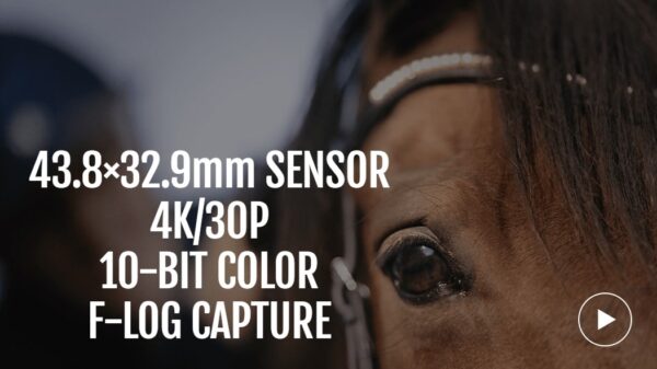 Fujifilm GFX 100 còn gây ấn tượng với khả năng quay video UHD