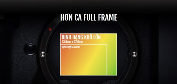 GFX 50S II có cảm biến định dạng lớn 51.4MP