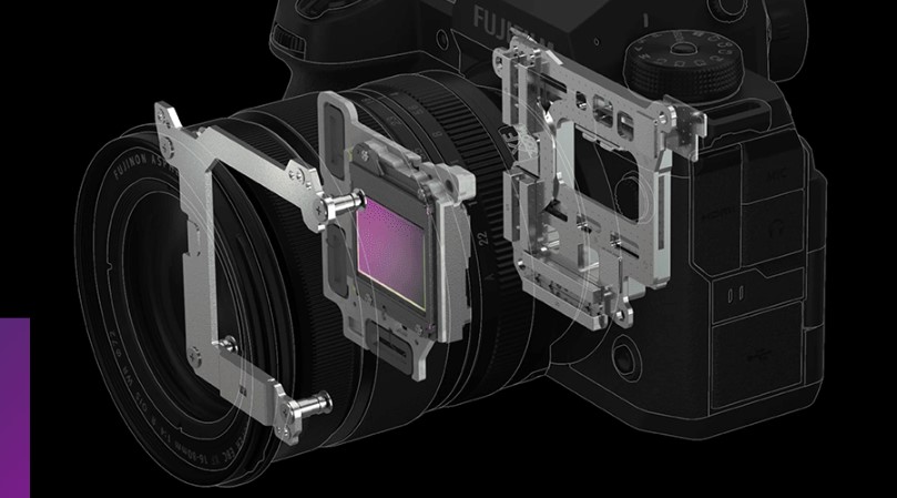 Fujifilm X-H2 trang bị hệ thống ổn định hình ảnh 5 trục tích hợp (IBIS)