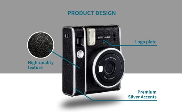 Máy ảnh Instax Mini 40 được trang bị hệ thống lấy nét tự động giúp người dùng