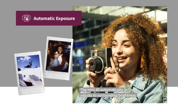 Instax Mini 40 cung cấp chế độ chụp selfie cận cảnh vô cùng ấn tượng