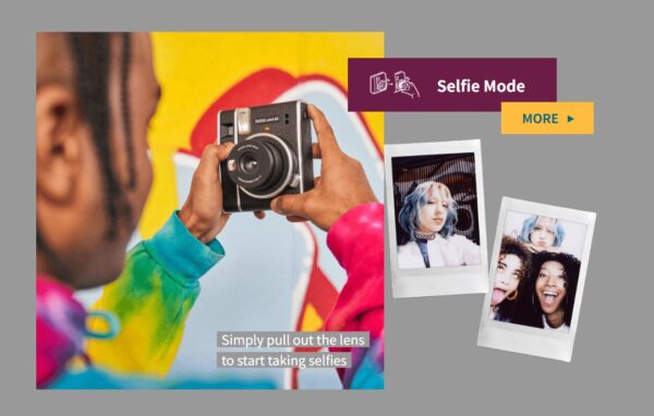 Instax Mini 40, mang lại những bức ảnh chất lượng cao với màu sắc tươi sáng và rực rỡ.