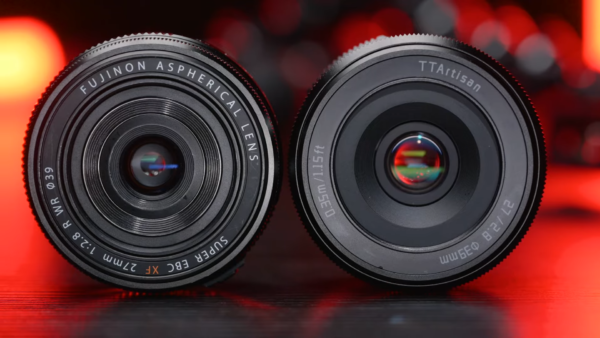 So sánh TTArtisan 27mm f/2.8 vs Fujifilm XF 27mm f/2.8 R WR