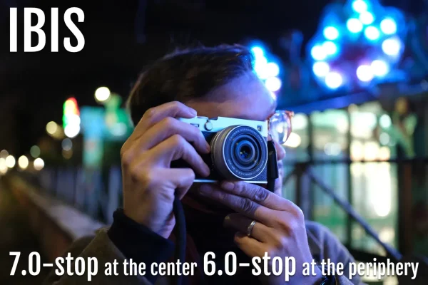 Hệ thống ổn định hình ảnh 5 trục (IBIS) của FUJIFILM X-E5